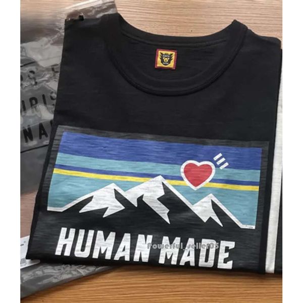 T-shirt di marca Uomo T Love Duck Coppie Donna Stilista Human Mades T-shirt Cotone Top Camicia casual S Abbigliamento Strada Pantaloncini Abiti a maniche 338