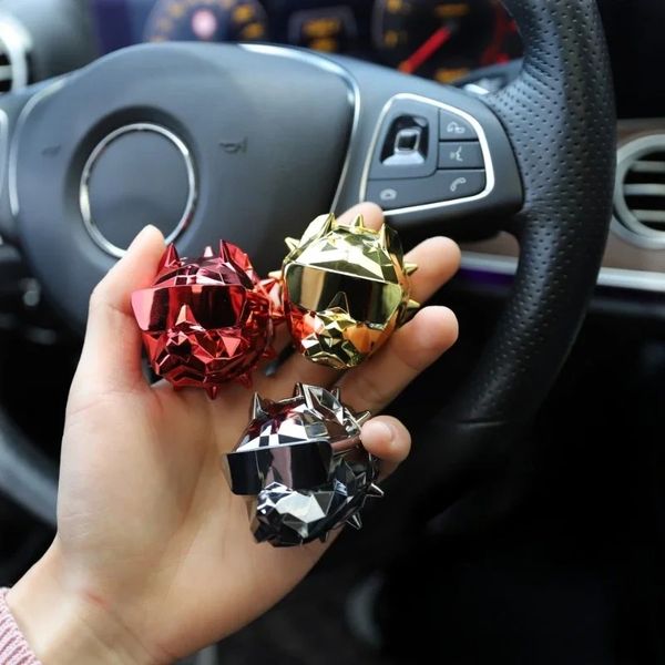 Fragrância do carro bulldog ambientadores purificador de ar do carro interior do veículo suprimentos purificador de ar clipe de ventilação tuyere fragrância