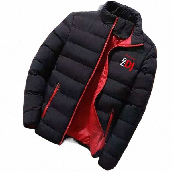 2024 Nova Pieer Pro DJ jaqueta de inverno masculina espessada m parkas com capuz jaqueta slim marca jaqueta masculina jack m8zb #