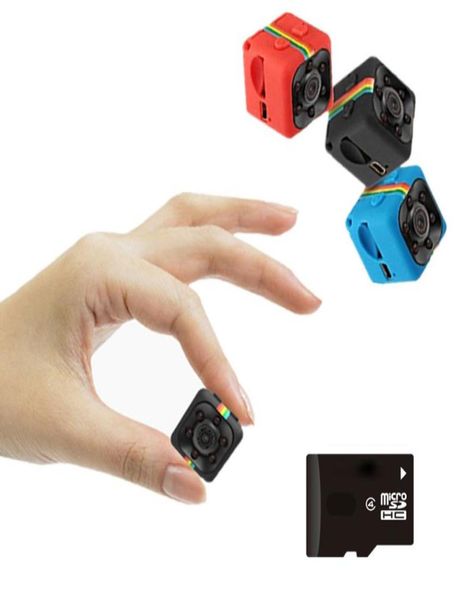 SQ11 HD маленькая мини-камера 1080P видеодатчик видеокамера ночного видения микрокамеры DVR DV регистратор движения видеокамера SQ 11 dvr5946823