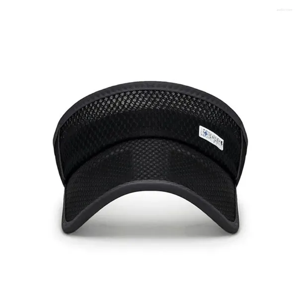 Cappellini da baseball Cappello sportivo semplice per protezione solare Top vuoto Cappelli da sole da tennis Ombrello in rete Uomo Donna Berretto da baseball Visiera