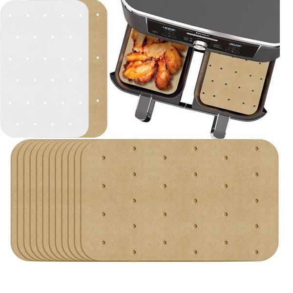 Luftfritteuse, Backpapier, antihaftbeschichtet, Matte, Käsekuchen, Küchen-Backwerkzeuge, Einweg-Backblech für Ninja Foodi, Mikrowelle, Grill