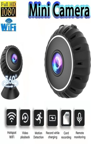Filmadoras Mini WIFI Segurança Oculta Câmera Micro Cam DVR De Vigilancia Smart Home Vigilância Espia Hiden Ação Pequeno Vídeo Rec4221834