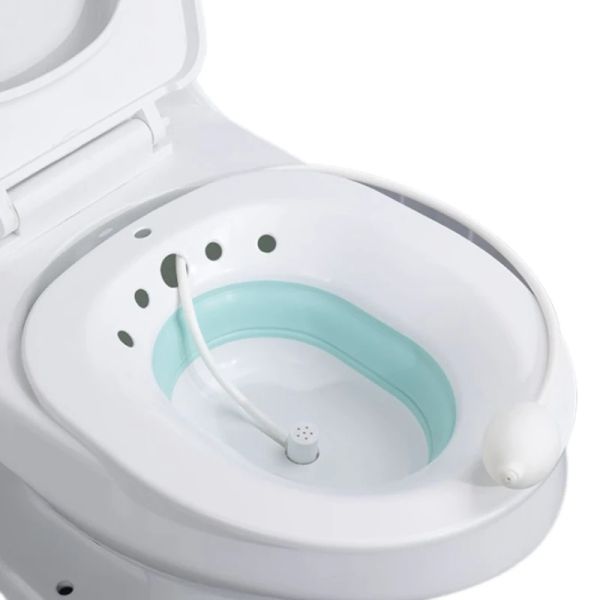 Banheiras dobrável toalete sitz banho bidé flusher especial bacia de lavagem hip limpeza banheira de imersão para mulheres grávidas paciente hemorróidas