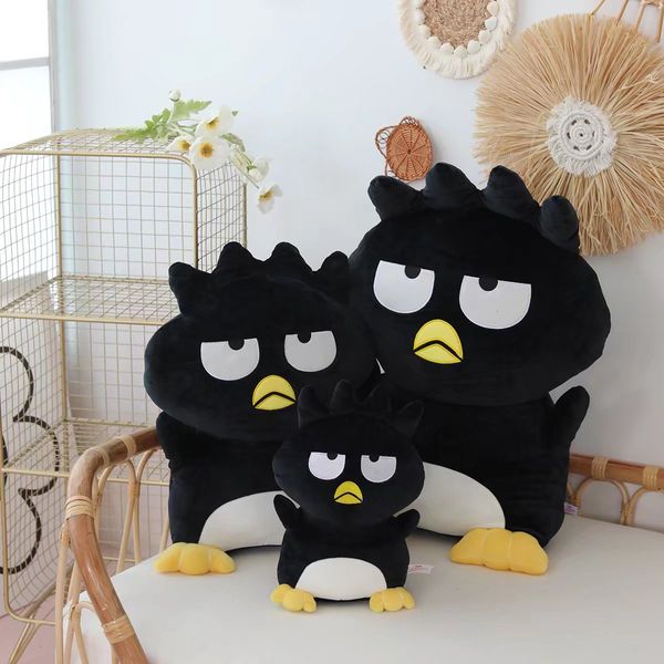 Мягкая и милая мультяшная черная пингвинья, милая плюшевая игрушка, кукла, одеяло, кукла, подушка, одеяло, подушка, кукла для девочек