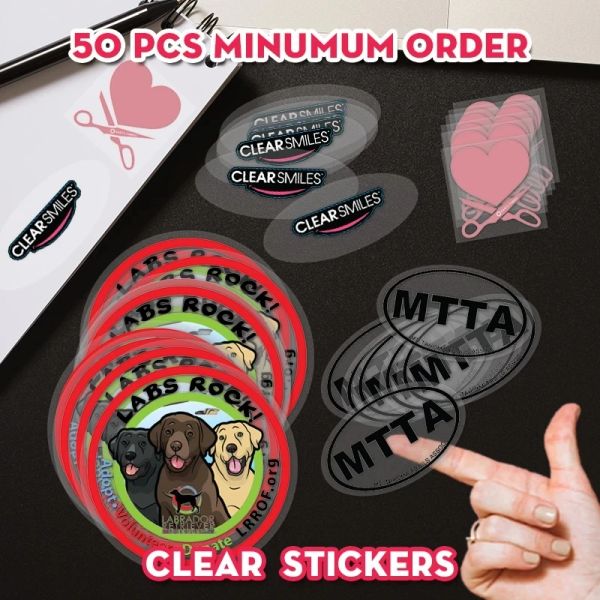Craft Custom Vinyl Logo Aufkleber Personalized StickerBlabel Aufkleber wasserdicht für Markenfirma mit Logo -Druck starker Kleber