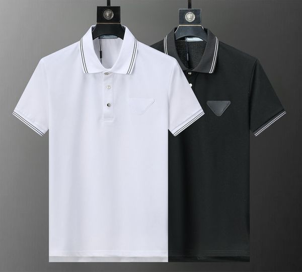 camisa polo masculina polo designer camisas itália carta de luxo bordado polo camiseta verão lazer masculino manga curta camiseta com vários estilos disponíveis tamanho M-3XL # 74