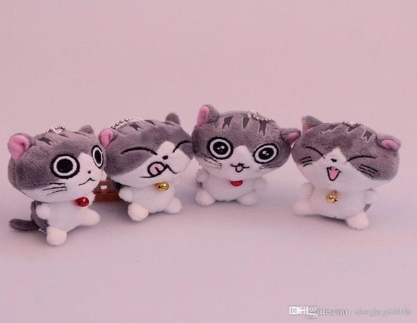 Katze-Meow-Sammlung, Käsekatze, Plüschtiere, Cartoon-Katze, Stofftiere, 8 cm, 10 cm, für Kinder, Weihnachtsgeschenk, Zuhause, Dezember, Schlüsselanhänger 2667640