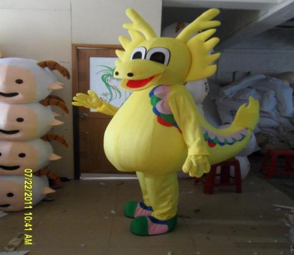 2018 direto da fábrica adorável o rei dragão boneca dos desenhos animados traje da mascote 5950085