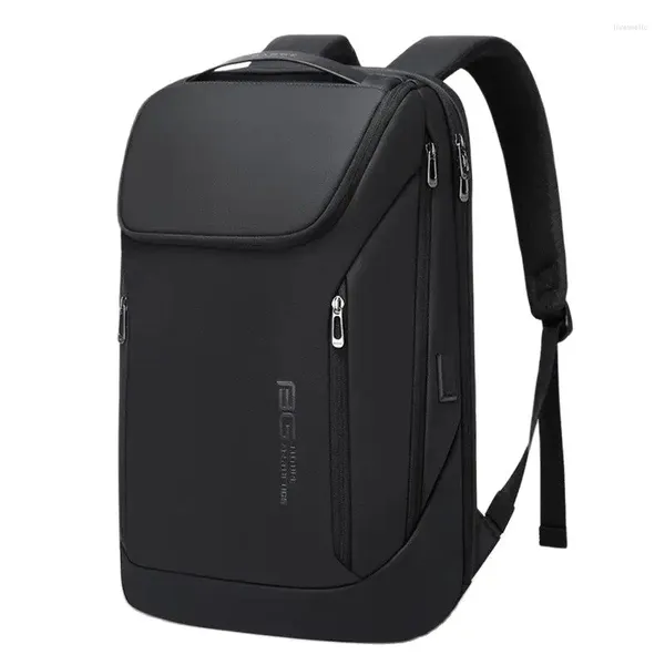 Mochila impermeável multiuso laptop para 15,6 polegadas USB tipo-c carregamento à prova de choque maleta de negócios bolsa de ombro