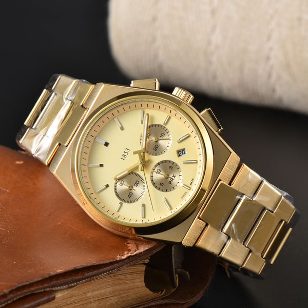 Homens Tissotity 1853 relógios de pulso masculino quartzo movimento automático relógio de negócios moda relógios prx relógios designer luxo feminino relógio #5167