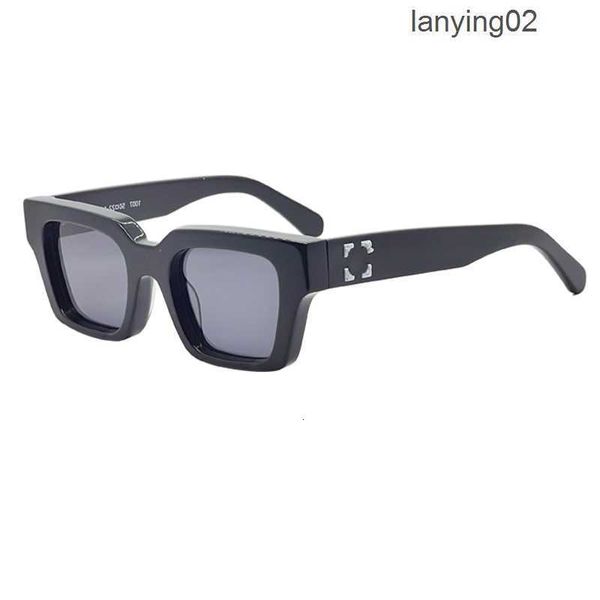 Hot 008 óculos de sol de grife para homens mulheres homens legal moda quente clássico placa grossa preto quadro branco óculos de luxo homem óculos withCRYW