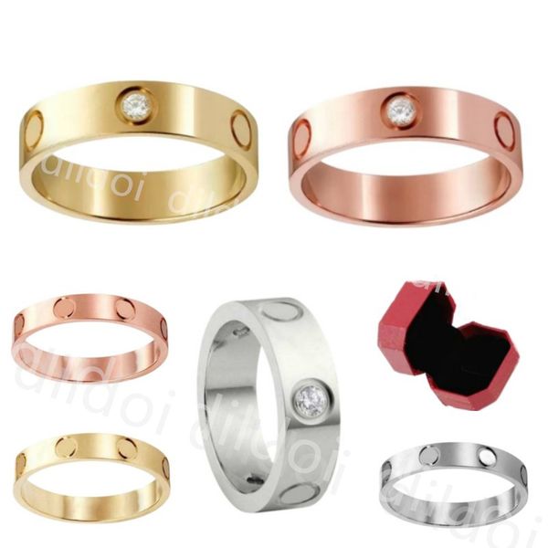 Anel de ouro designer para mulheres anéis homens diamante moissanite amor luxo anel esterlina prata jóias parafuso casal