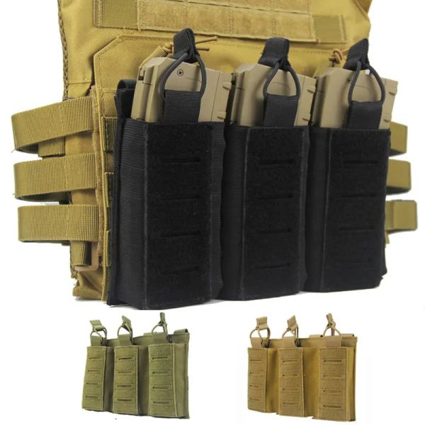 Çantalar Açık Taktik Airsoft Magazine Çantası Ordu Askeri Molle Tabanca Mag Kılıf Çanta Av Ekipmanı M4 M14 M16 AK MAG TEP