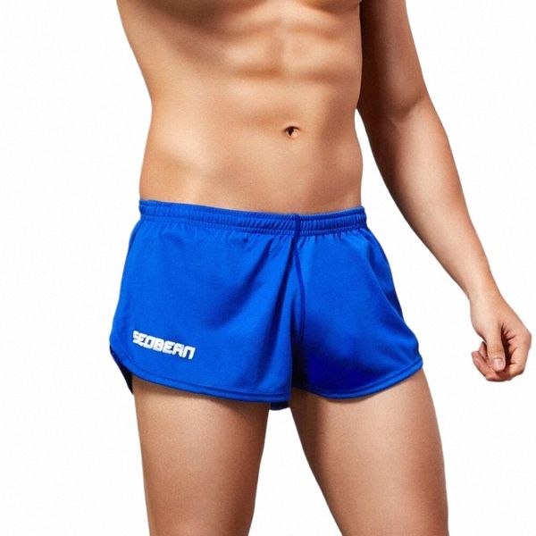 Seobean Men's Casual Shorts Comfort Breathe Free Running Shorts Mens Sleep Bottoms Summer Gym Fitn Home Shorts j5fL #