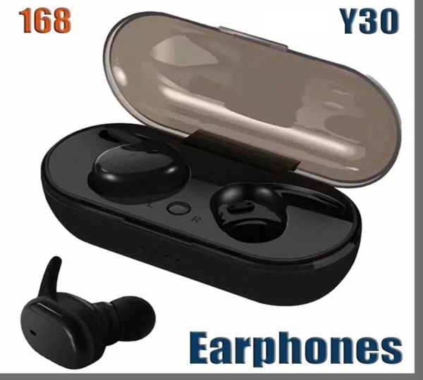 Y30 4 Bluetooth 50-Ohrhörer, Mini-Wireless-Ohrhörer, Touch-Control-Sport-In-Ear-Stereo-Schnurlos-Headset für Mobiltelefone, Kopfhörer 12642334