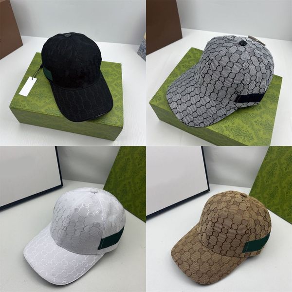 Notícias boné de beisebol de alta qualidade verão estilo vanguardista simples gorro ajustável chapéu equipado para mulher letras listras boné de bola guarda-sóis multicolor fa075 C4