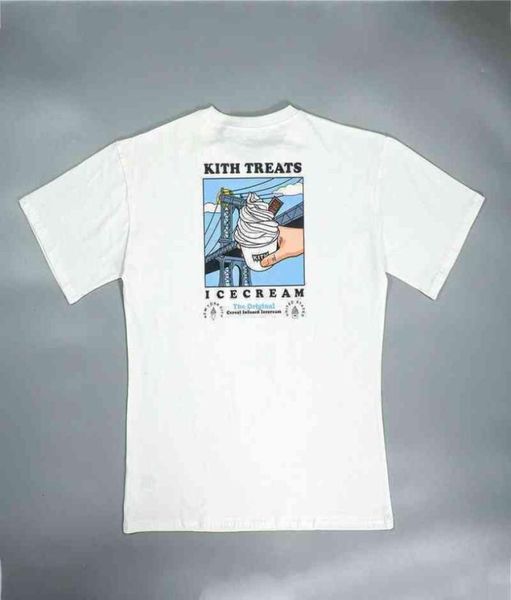 Дизайнерские футболки для мужчин Kith Diamond с коротким рукавом, простая черная футболка, модная одежда, бренд с круглым вырезом, тонкий Social Spirit Guy H5779682