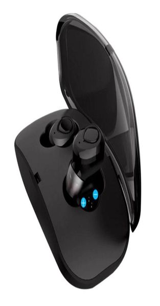 X18 Twins Mini Auricolari Bluetooth V42 Auricolari sportivi invisibili True Wireless impermeabili Cuffie audio stereo con scatola di ricarica3941021