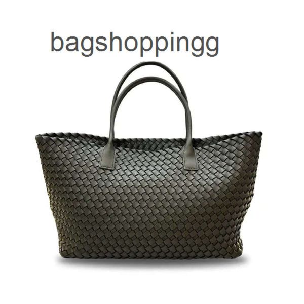 Bottegaas Woven 2023 Underarm Large Cowhide Handheld Basket Extra Lady Bags Cabat Venetas Capacity Female Women Bag Totes Holder New Tote Handbag GGJ0