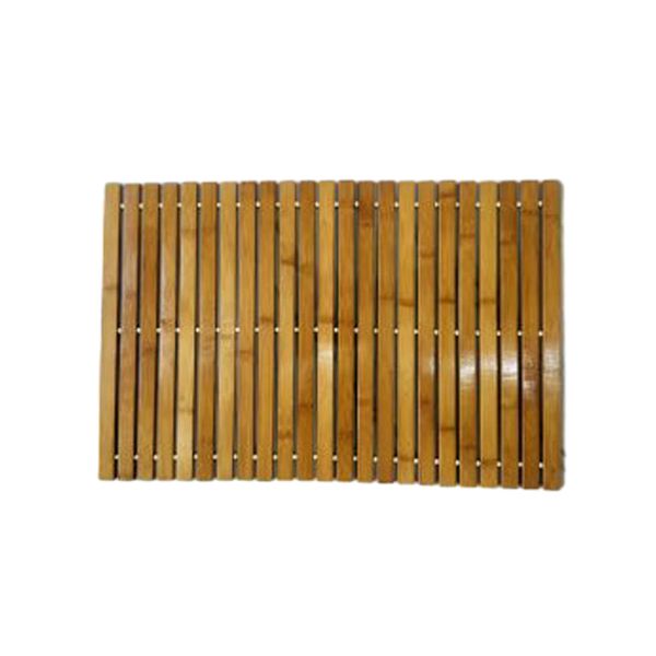 Tappetini Tappetino in bambù Moso impermeabile e antiscivolo per l'ambiente igienico dell'hotel, adatto a molte occasioni in legno