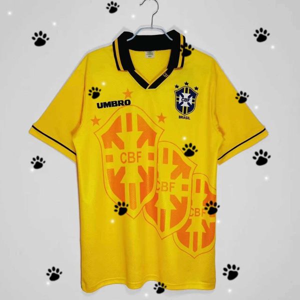 Camisa Brasil Argentina Inglaterra Home e Away Edição Comemorativa Camisa Clássica do Futebol Brasileiro