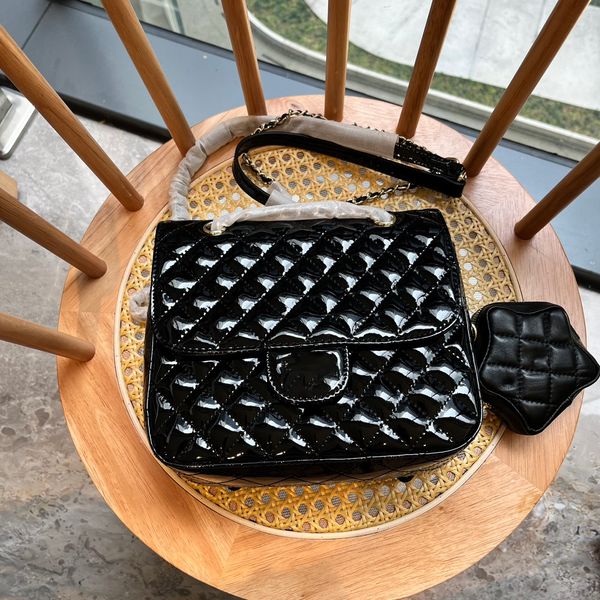 23ss Модный брендовый рюкзак Женская сумка-кошелек Высококачественная дизайнерская сумка Сумочка ручной работы Клатч Кожаный рюкзак Двойная цепочка
