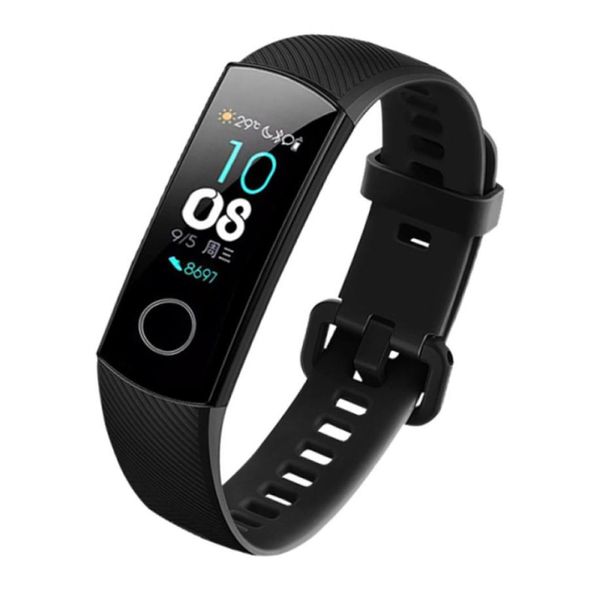 Orijinal Huawei Onur Band 4 NFC Akıllı Bileklik Kalp Hızı Monitörü Akıllı İzle Spor Tracker Health Wristwatch Android için iPhone 1564007