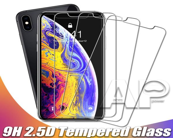 Displayschutzfolie aus gehärtetem Glas für das neue iPhone 14 13 12 11 Pro XR XS MAX X 8 Plus Samsung Galaxy S9 LG V20 ohne Paket 8548594