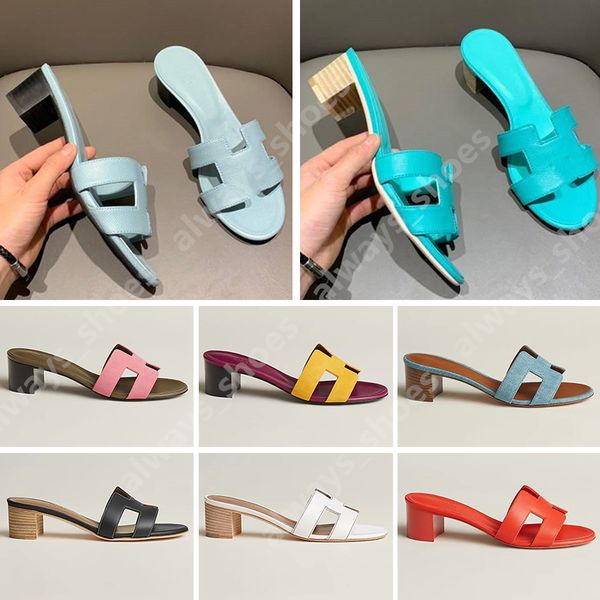 Designer-Oasis-Sandalen, Absätze, Oran, Damen-Hausschuhe, Slides, klassische Hausschuhe, rot, gelb, Cartoon, echtes Leder, Damen, Sommer, Strand, sexy High Heels, 35–43, große Größe A25