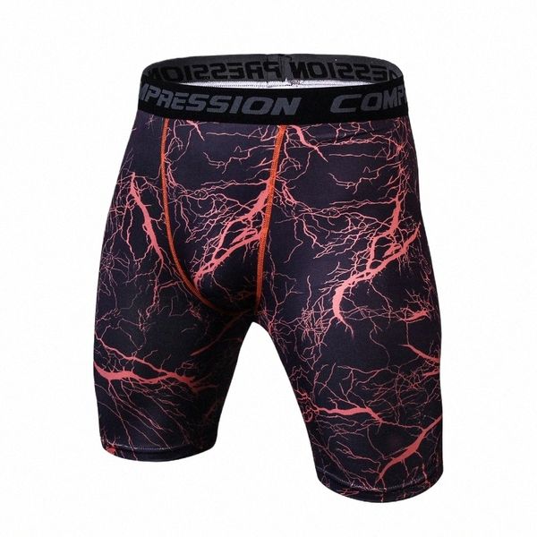 Mais novo Fitn Shorts Homens Calças Justas Compri Shorts Bermuda Camoue Curto Fitn Homens Cossfit Musculação Calças Justas Camo Curto i761 #