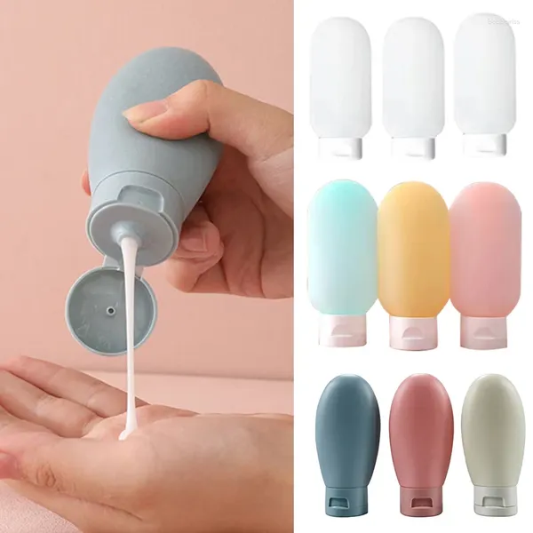 Lagerung Flaschen 3 teile/satz Reise Flasche Größe Squeeze Tube Kunststoff Lotion Container Nachfüllbare Make-Up Bottol Werkzeug Leere