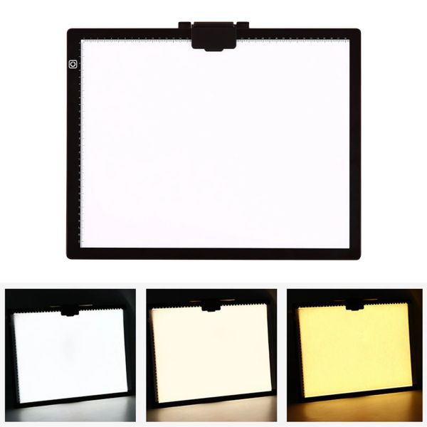 Stitch A3 Light Box Light Pad Artcraft Tracing Light Board Ultrasottile alimentato tramite USB LED dimmerabile per pittura con diamanti Tatoo Pad Animazione