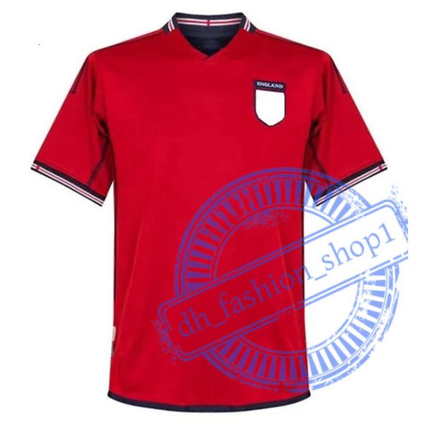 2000 20002 2004 Maglie da calcio retrò 2003 2005 2007 2006 2008 2010 2012 2013 Gerrard Lampard Rooney Owen Terry Maglia da calcio vintage classica inglese 683