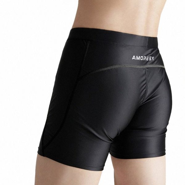 amoresy-shiny Glanzstrumpfhose für Herren, glatte Boxershorts, Shorts, Strandhose, Unterwäsche, Fitn, Laufbrett, Sport-Leggings L4EA#