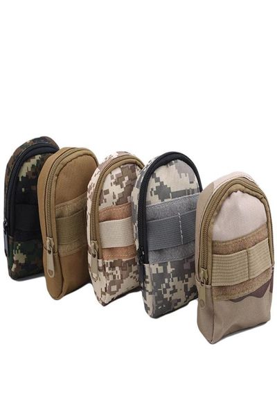 Pacchetto secondario Molle per esterno Pacchetto pendolare tascabile tattico mimetico Accessori militari Borsa per cambio attrezzi Borse9513181