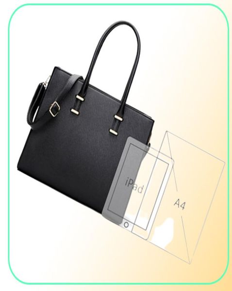 Donne valigette borse di business Portfolio Ice Portfolio di grande capacità Modello trasversale per laptop Borse per laptop tote4339642