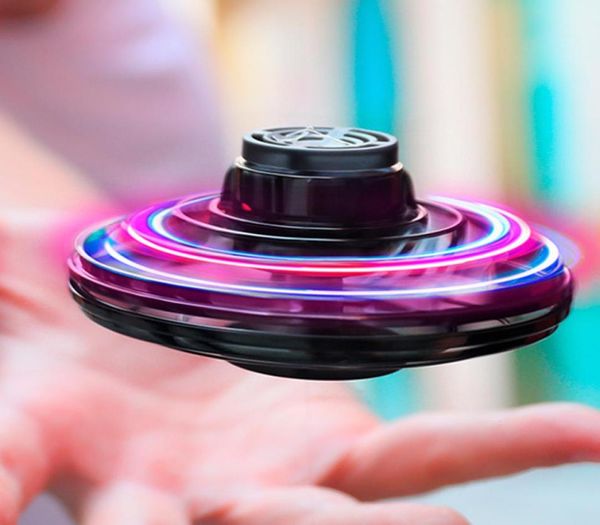 Mini Drone UFO Uçan Spinner Helikopter El İşaretli Endüksiyonlu İndüksiyon Fısında Uçuş Gyro Drone Uçak Oyuncak Yetişkin Çocuk Hediyesi LJ2009211798402