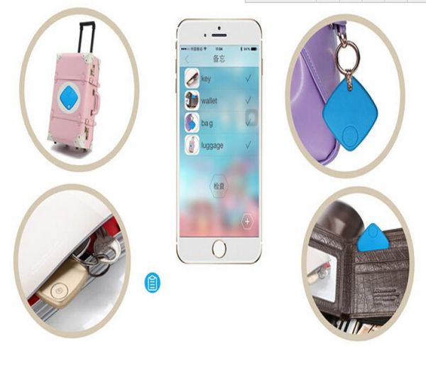 Neu kommen Bluetooth Tracker Finder Bluetooth Server Mini Wireless Bluetooth Anti Lost Alarm Bluetooth Schlüsselfinder für iOS-Gerät6733085