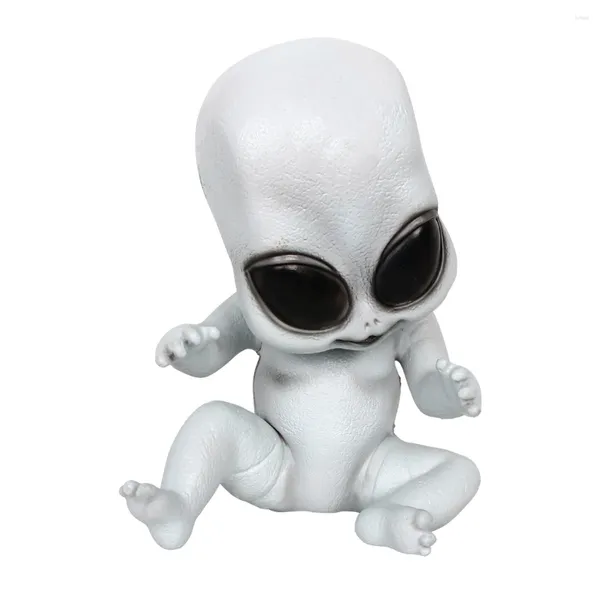 Decoração de festa Halloween alienígena realista reborn bebê boneca mão-detalhada pintura corpo inteiro látex espuma bonecas brinquedo portátil
