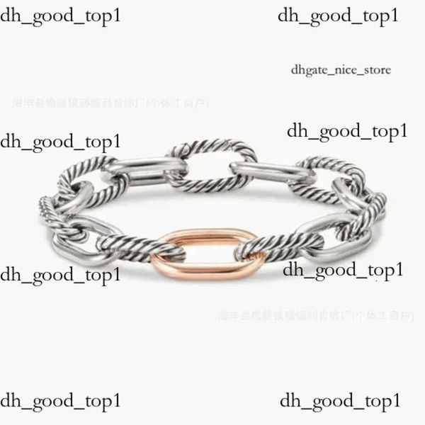 DY Desginer David Yurma Braccialetti Bracciale gioielli Semplice ed elegante Anello di corda intrecciata popolare intrecciato Bracciale David Moda di alta qualità Matrimonio di lusso 321