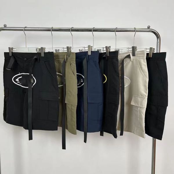 corteizshorts мужские шорты-карго Дизайнерские шорты-карго с несколькими карманами Узкие мешковатые шорты