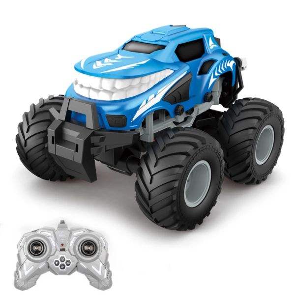 Autos Rock Crawler 2WD Elektrische Stunt RC Auto 15 km/h 2,4G Fernbedienung Spielzeug Lkw Nebel Spray Off straße Spielzeug Für Jungen Kinder Geschenk