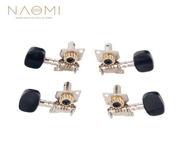 Naomi Tuning Pegs Ukulele Tuning Pegs Makine Başlıkları Tuner Ukulele 4 Dizeleri Klasik Gitar Ukulele Parçaları Accessories9762983