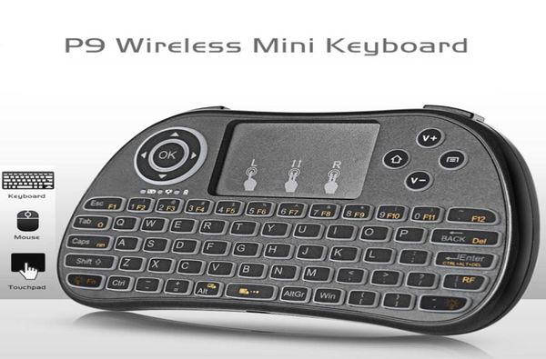 Mini Mini Keyboard 24G Ручная панель с сенсорной панелью.