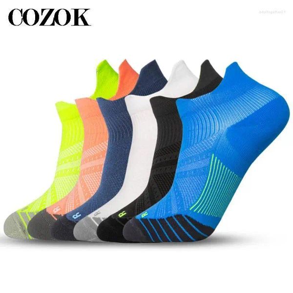 Männer Socken 3 Farben Anti-schweiß Unisex Sport Frauen Männer Kurze Röhre Atmungsaktive Outdoor Laufen Basketball Fußball Sport