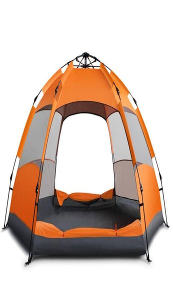 Tenda de acampamento para carro familiar, 35 pessoas, totalmente automática, abertura rápida, grande espaço, mochila, à prova d'água, anti uv, caminhadas tr6373866