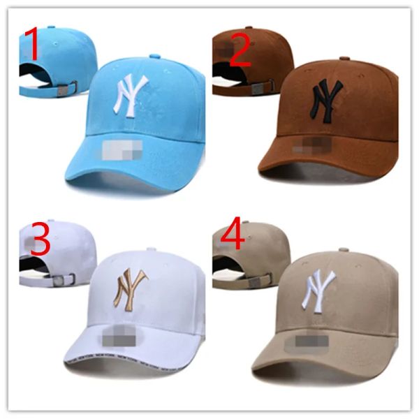 Классические модные кепки Дизайнерские шляпы от солнца Мужские женские шляпы-ведра Летние женские шляпы Snapback Hatsmen S Бейсбольная кепка с буквой NY H5-3.1 Мужчины