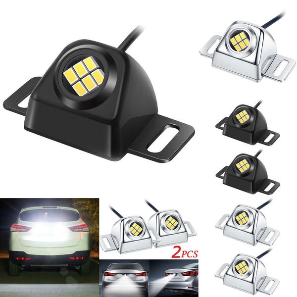 Neue 12-24V Auto Rückfahr Licht Hohe Brighess Blinkende Warnung Auto Motorrad Rücklicht Parkplatz Reverse Weiß led-lampe