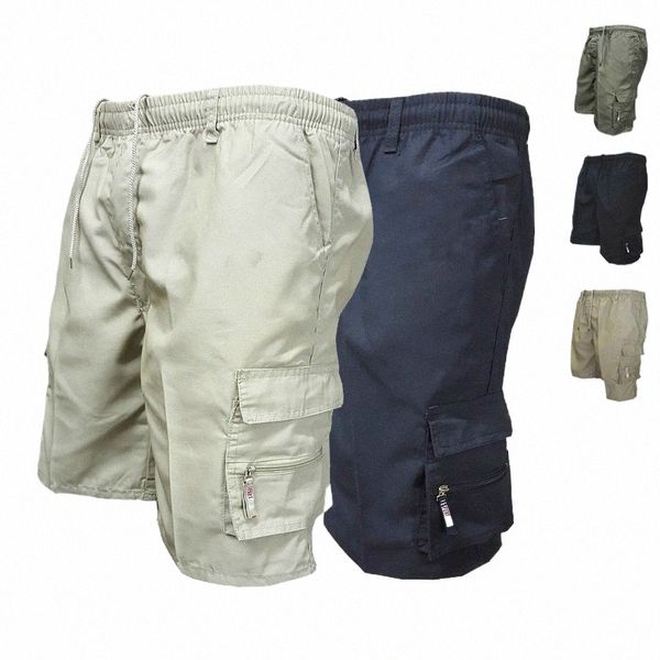 fi Männer Militär Cargo Shorts Herren Taktische Hosen Casual Große Tasche Sport Hosen Cargo Panels Hosen Plus Größe für Männer 479r #